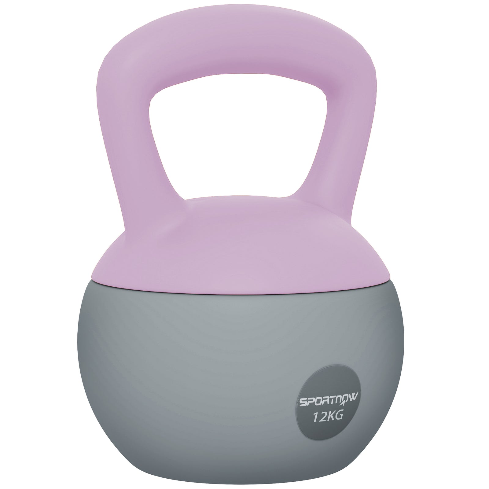 Kettlebell W/ Soft Body, Non-slip Handle | 12kg | Purple