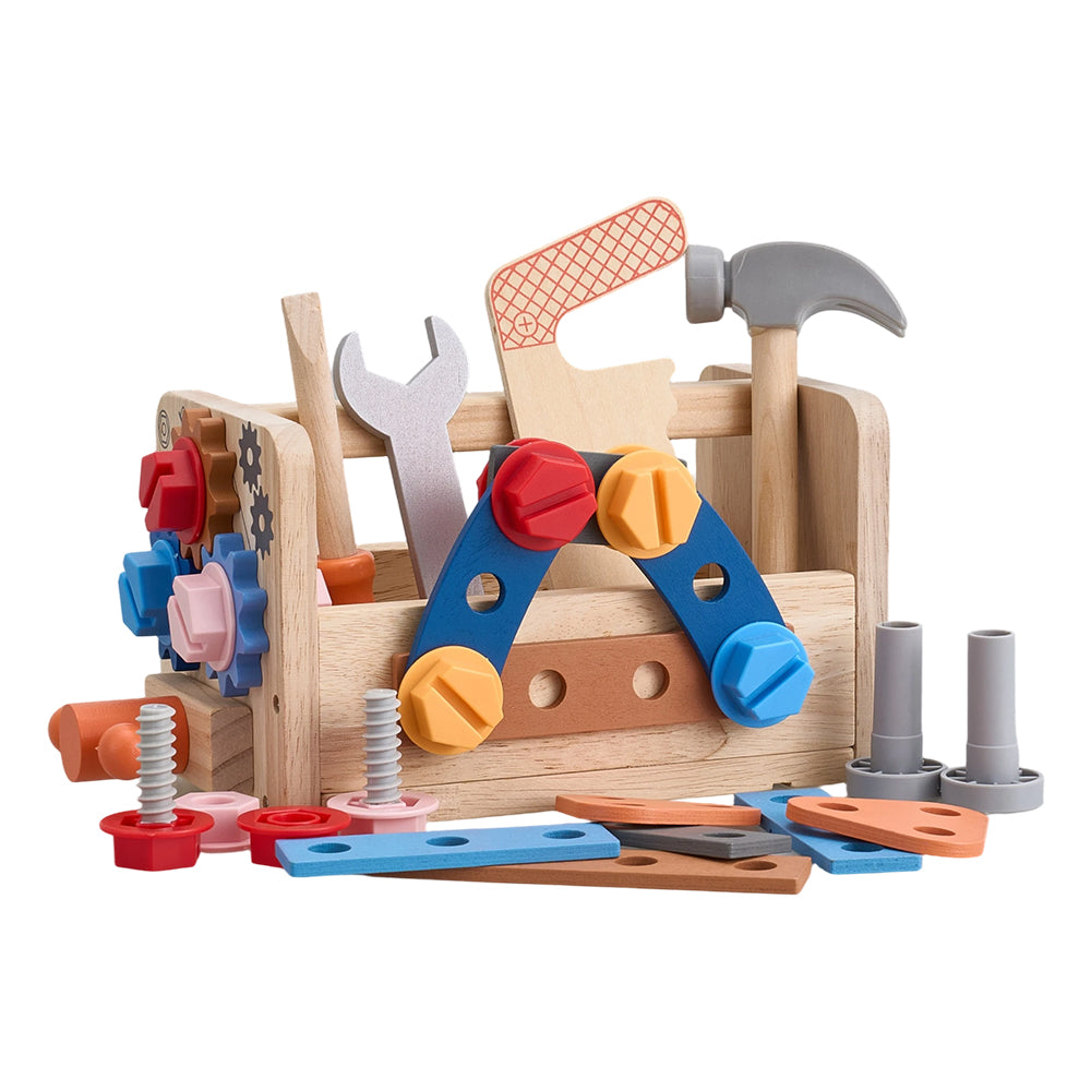 38pcs Pretend Play Kids Tool Set Montessori Toys