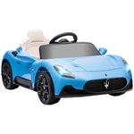 Maserati Mc20 Licensed 12v Kids Ride On Car W/ Remote | Blue
