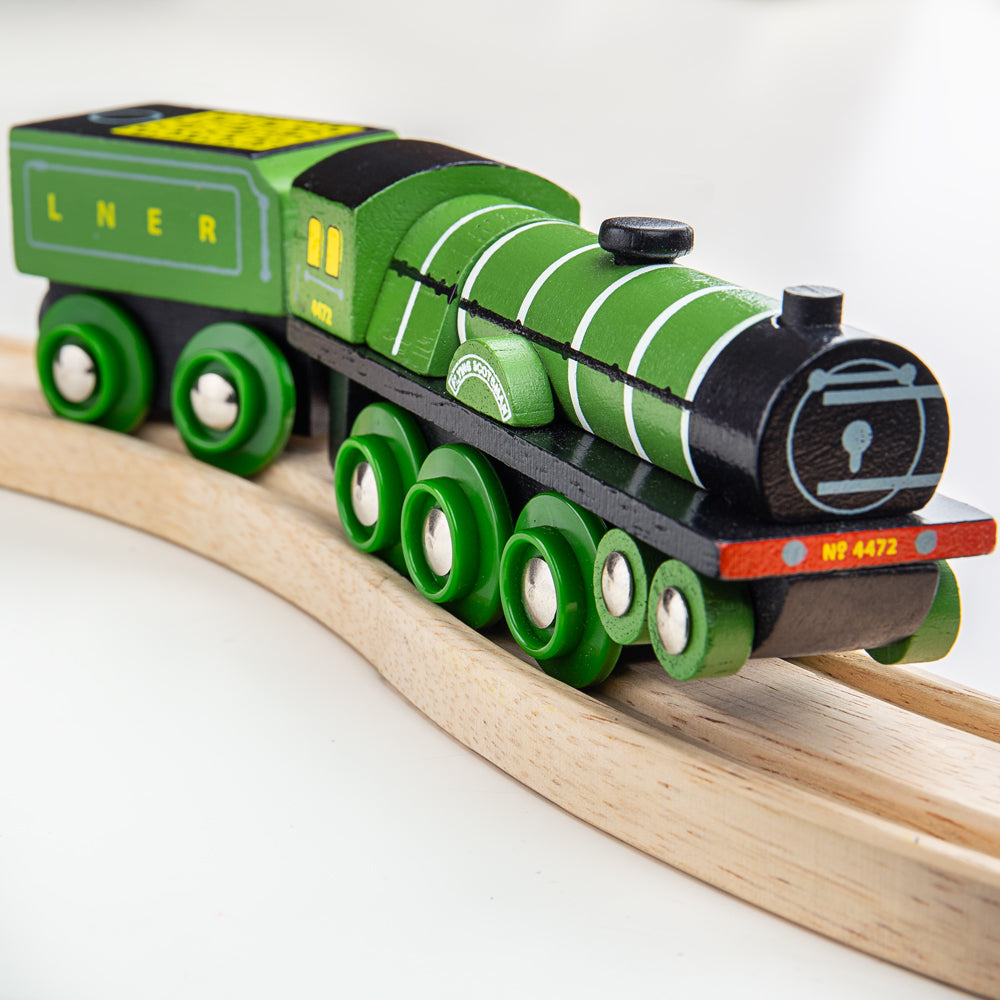 Wooden Replica of the Flying Scotsman Train Engine