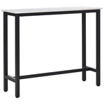 Bar Table Breakfast Dining Coffee Table Adjustable Footpads