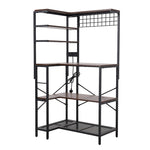 Kitchen Bakers Rack With Power Outlets