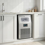 HOMCOM Commercial Ice Maker With 4kg Ice Storage For Home Restaurant