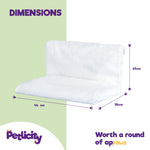 Petlicity Radiator Bed For Cats White Faux Fur Cover With Durable Steel Frame