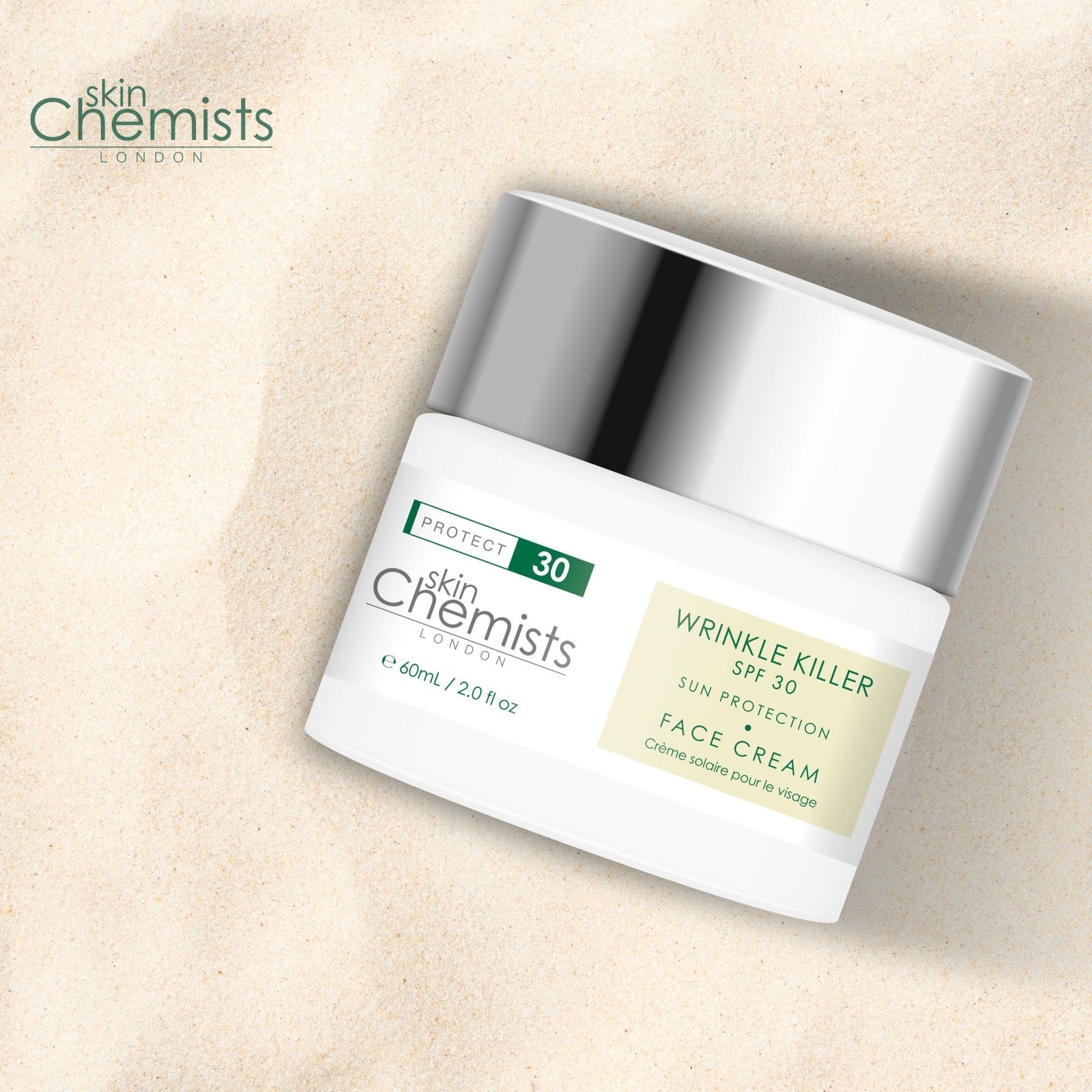 Wrinkle Killer Sun Protection Day Moisturiser Spf 30 60ml