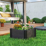 Vinyl Raised Garden Bed Kit | M | Dark Grey