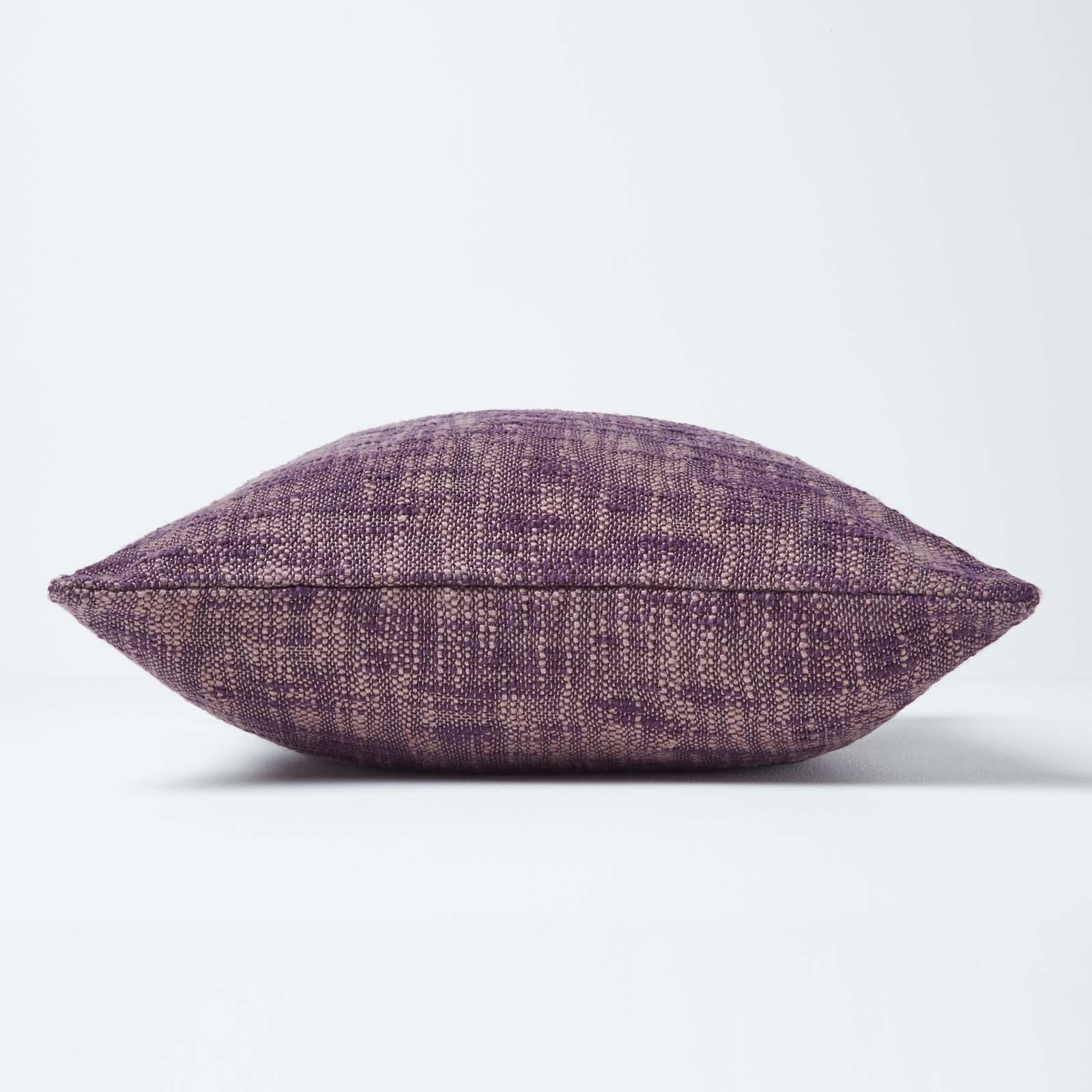 Nirvana Cotton Cushion Cover | 60cm x 60cm | Mauve