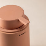 Soap Dispenser, 350ml Durable. Non-drip Nozzle Beige, Saona Collection