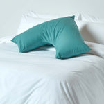 Egyptian Cotton V Shaped Pillowcase 200 Tc | V Shape | Teal