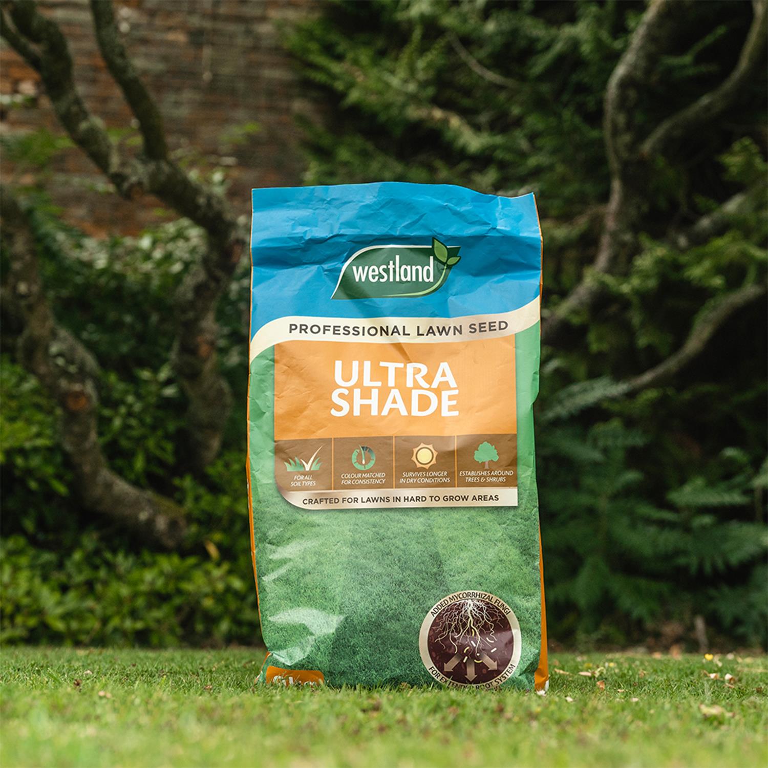 Ultra Shade Professional Lawn Seed For All Soil Types Covers 9kg | 9kg