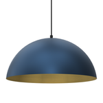 Beta Hand Made Designer Pendant Lamp 45cm 1xe27 | Navy Blue
