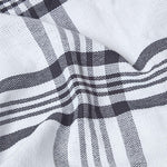 Tartan Check Sofa And Bed Throw | 150cm x 200cm | Black & White