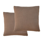 Cotton Cushion Set Of 2 | Set of 2 | Brown