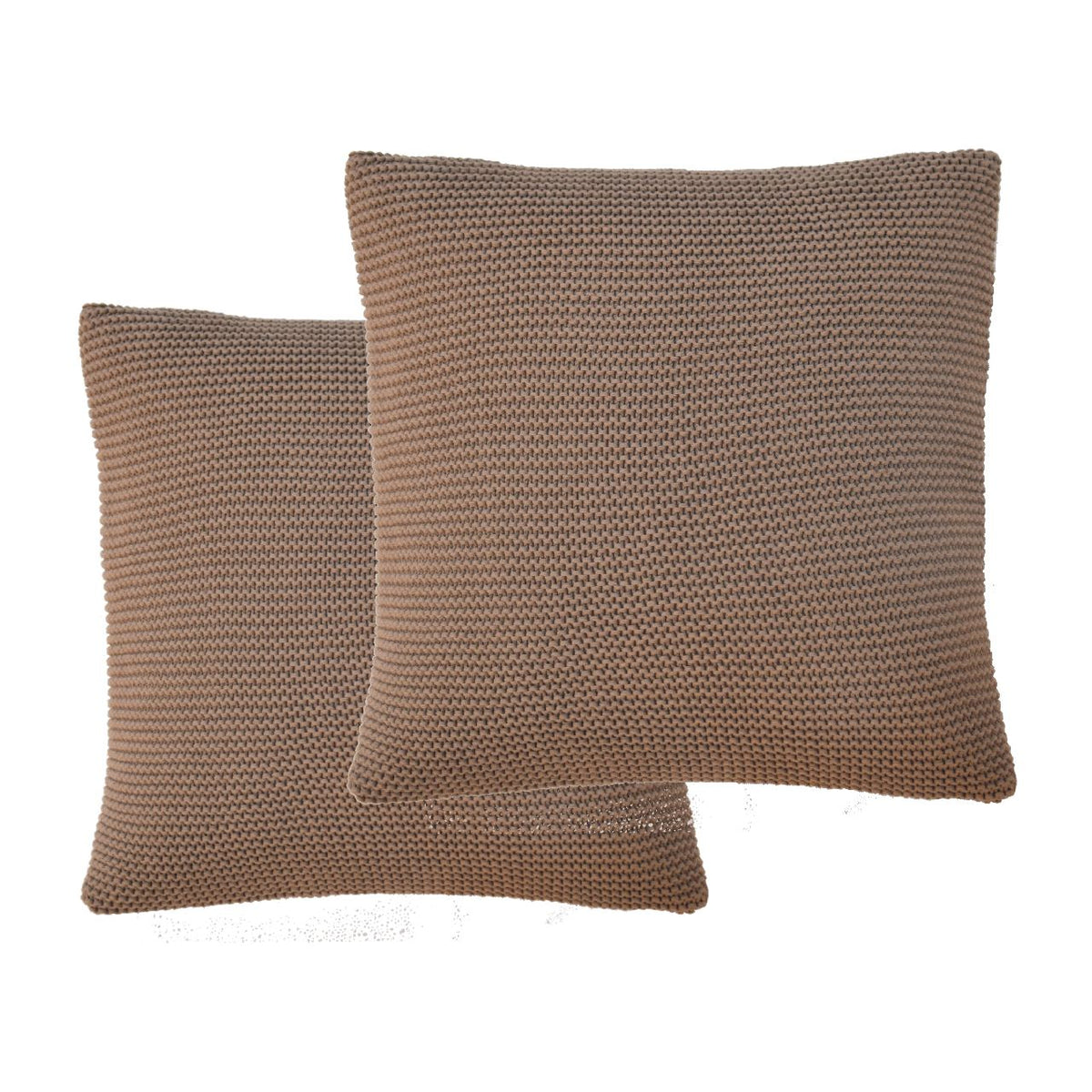 Cotton Cushion Set Of 2 | Set of 2 | Brown