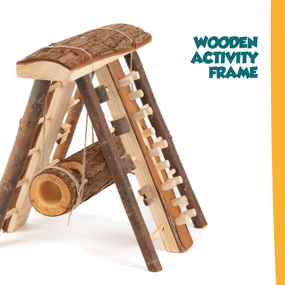 Hamster Wooden Climbing Wall
