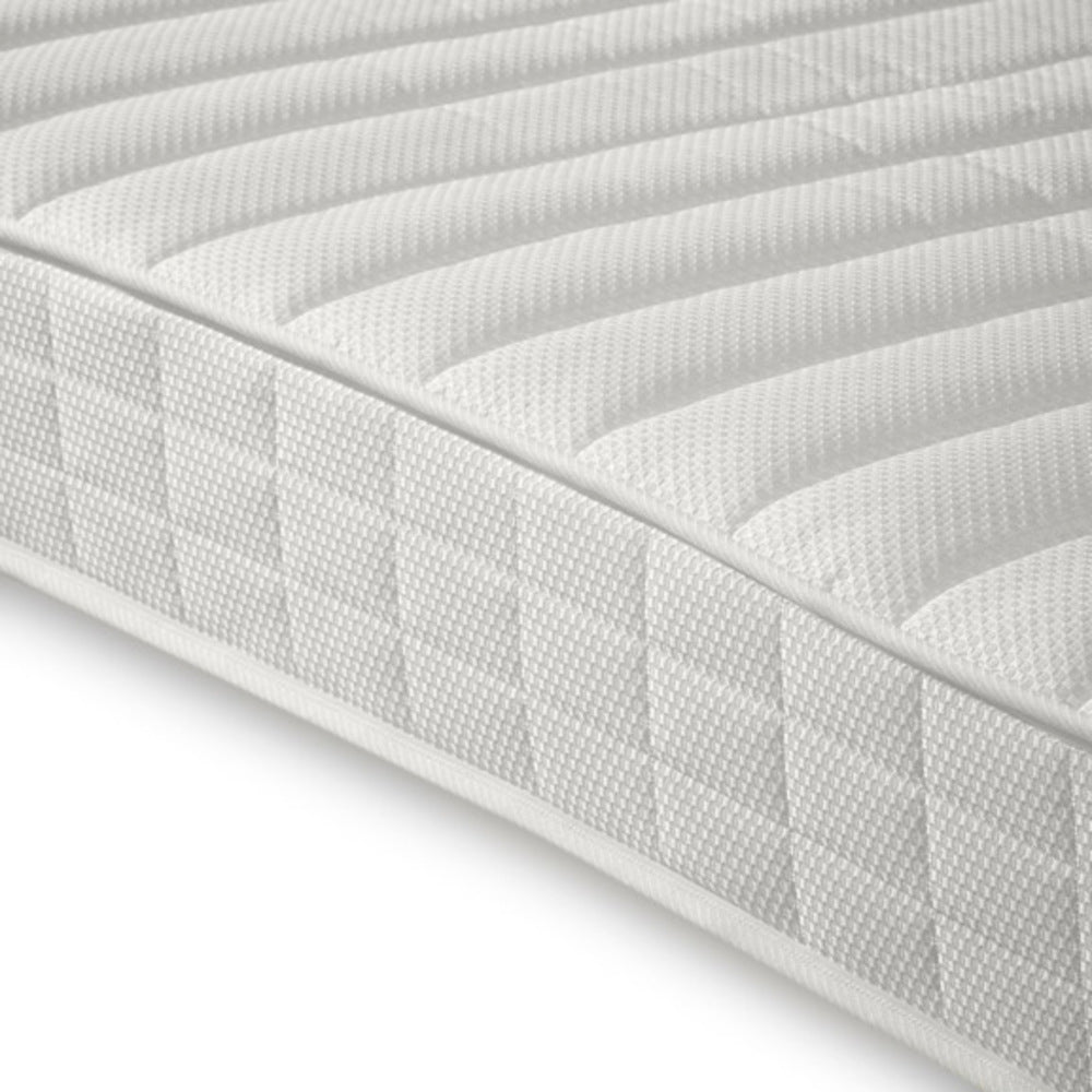 Carra Triple Sleeper Bunk Bed With Spring Mattresses | Small Double | Light Brown