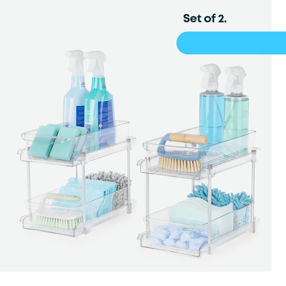 Organiser & Storage Rack Set Of 2