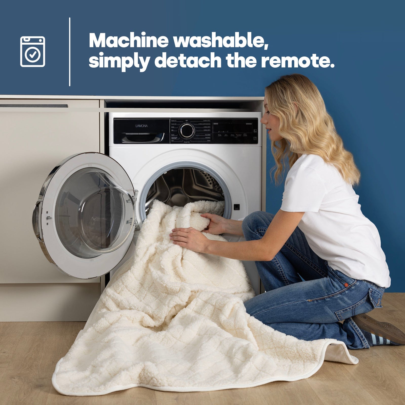 Ultrasnug Electric Under blanket Dual-control - White | Super King | White
