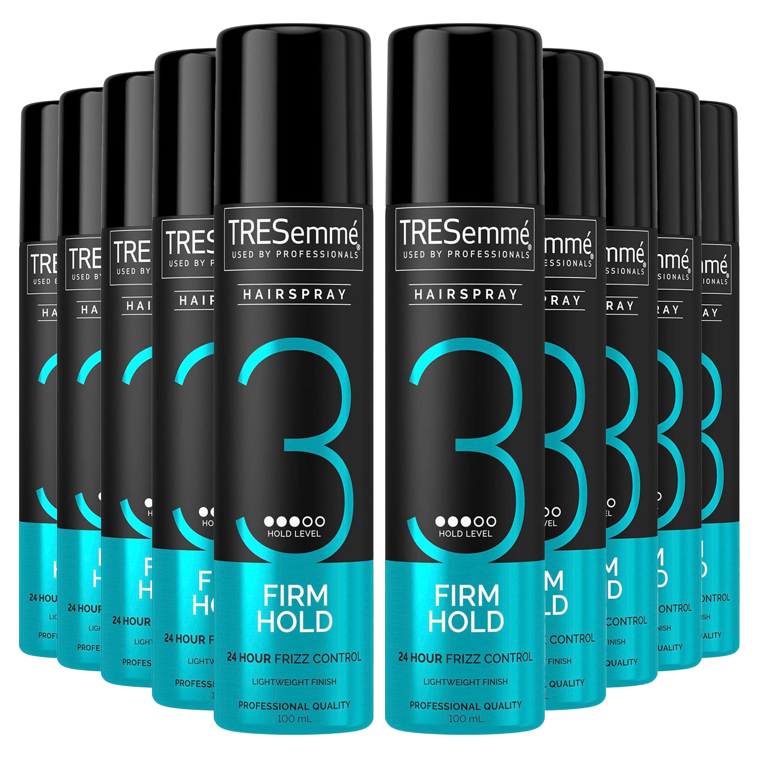Firm Hold Hairspray 24-hour Frizz Control Lightweight, 12x 100ml