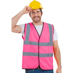 Pink High-vis Vest | Large/Extra Large