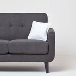 Cotton Plain Cushion Cover | 45cm x 45cm | White