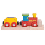 My First Wooden Train Engine & Carriage