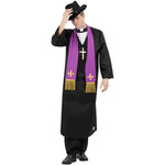 The Exorcist, Father Merrin Priest Costume, Robe | XL