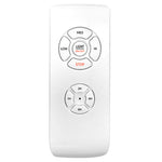 17 Inch Black Flush Mount Cage Ceiling Fan Light With Remote Control Compact Industrial Fan