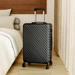 Lightweight Hardside Travel Suitcase With Spinner Wheels | Black