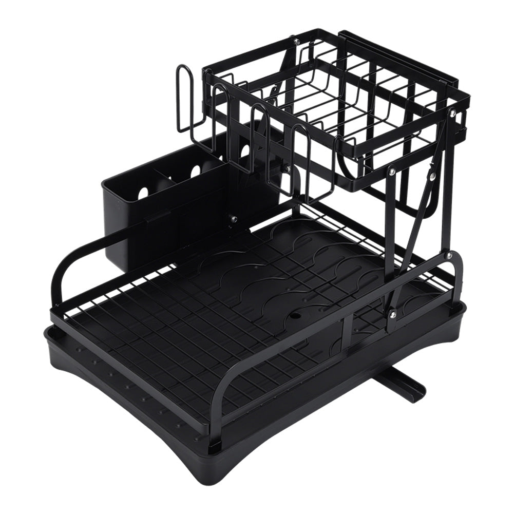2-tier Dish Drainer With Drying Tray