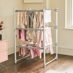3-tier Heated Clothes Airer With Digital Timer, 3 Heats & Cover