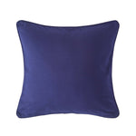Cotton Plain Cushion Cover | 60cm x 60cm | Navy Blue