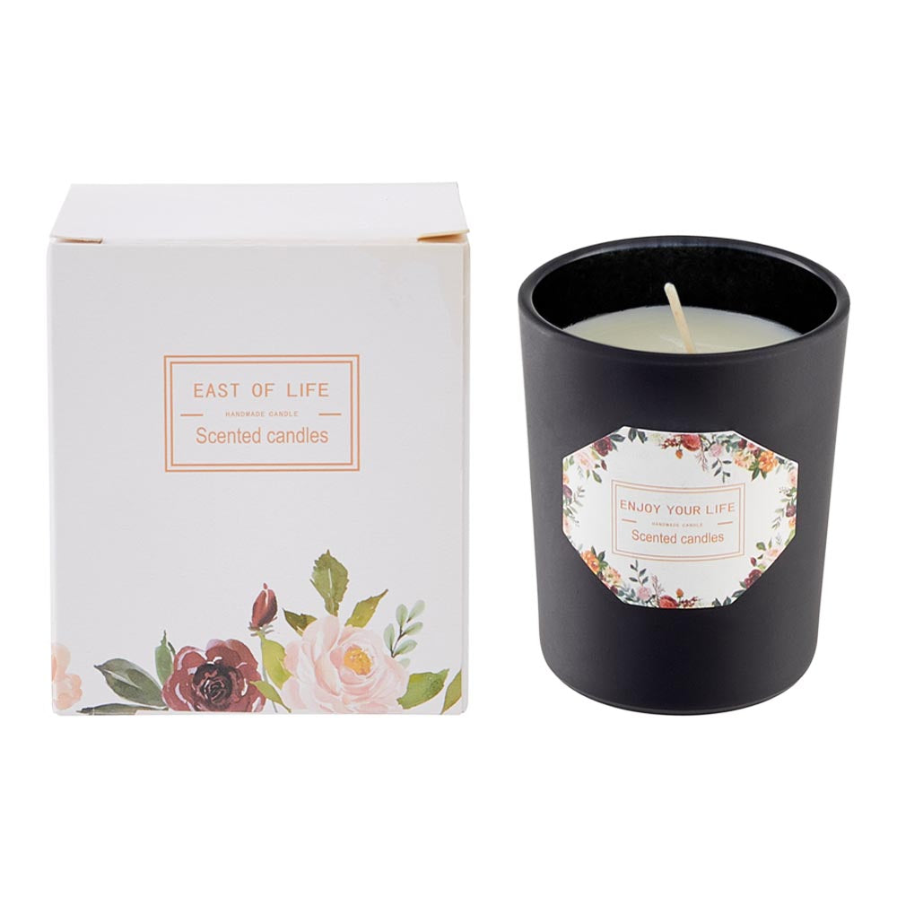 Blackberry And Laurel Soy Wax Scented Candle For Relaxation & Home Décor