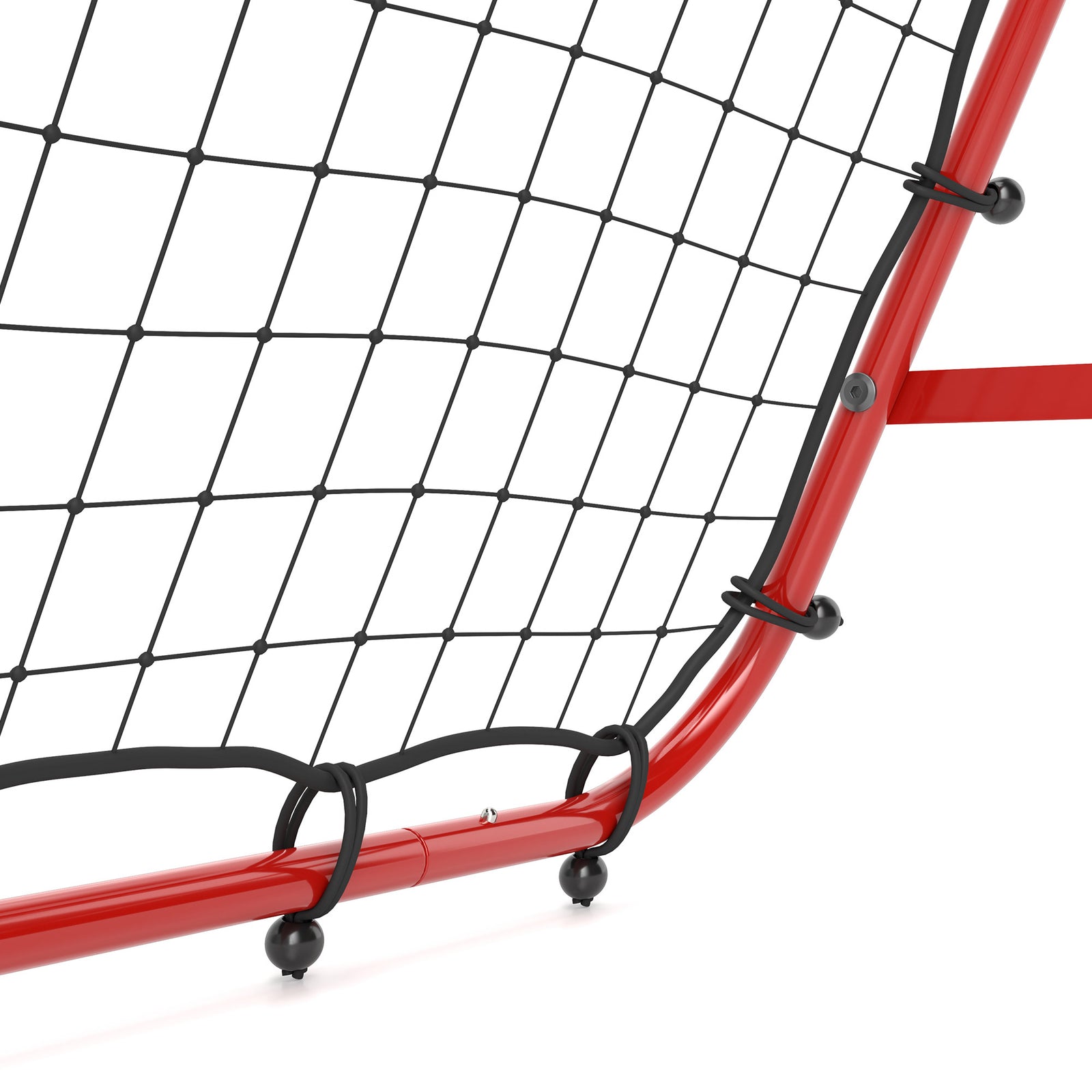 Football Rebounder Net, Adjustable Angles | Red