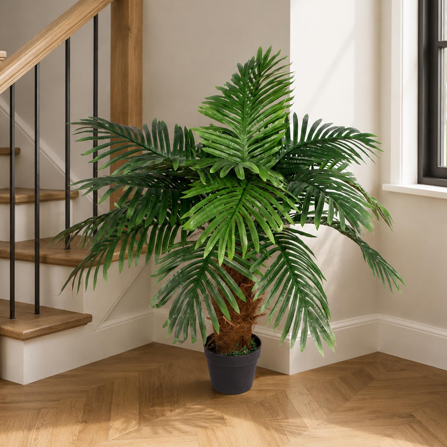Artificial Princess Palm Tree 100cm Brown Trunk