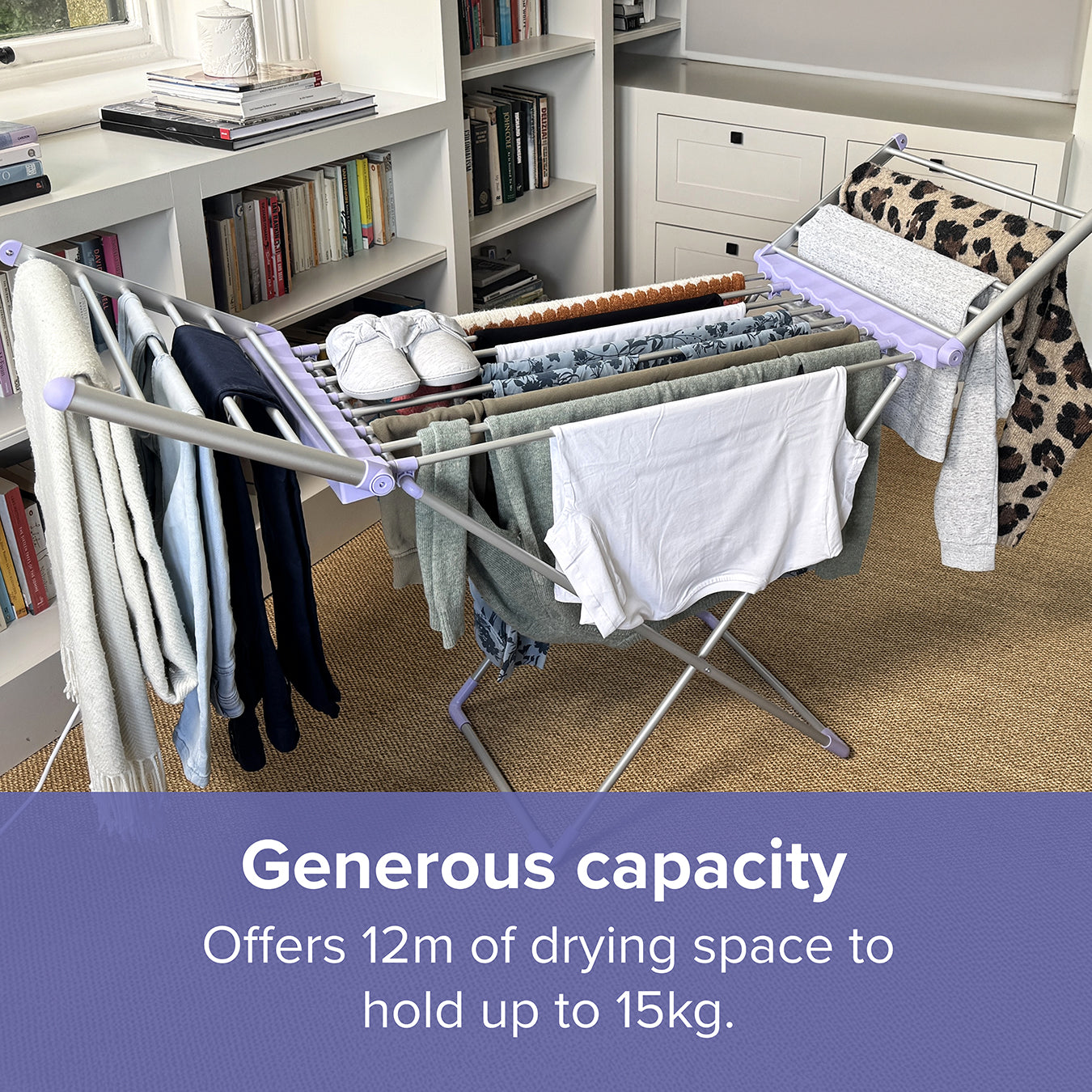 Speedi Dry Winged Heated Airer with Bonus Insulating Cover