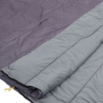 Great Outdoors Maui Double Sleeping Bag | One Size | Gray