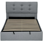 HOMCOM Upholstered Ottoman Bed Storage Bed Frame
