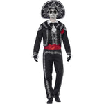 Day Of The Dead Senor Bones Costume | Medium