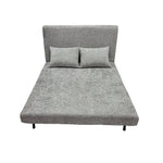 Joshua Duo Two Seat Sofa Bed | One Size | Grey