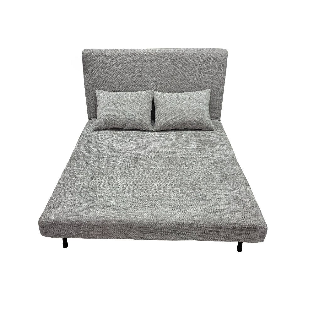 Joshua Duo Two Seat Sofa Bed | One Size | Grey