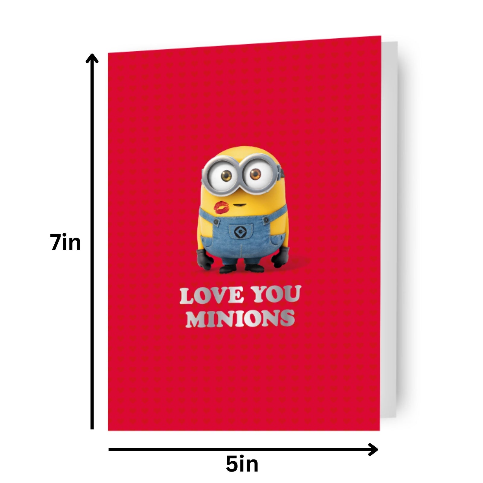 Minions 'love You Minions' Valentine's Day Card Official Product