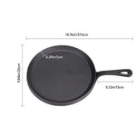 Breeins Cast Iron Skillet With Handle