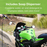 Jet Hawk Cordless Portable Pressure Washer | Green