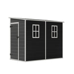 Breeins 8 X 4ft Garden Outdoor Tool Storage Shed With Pent Roof