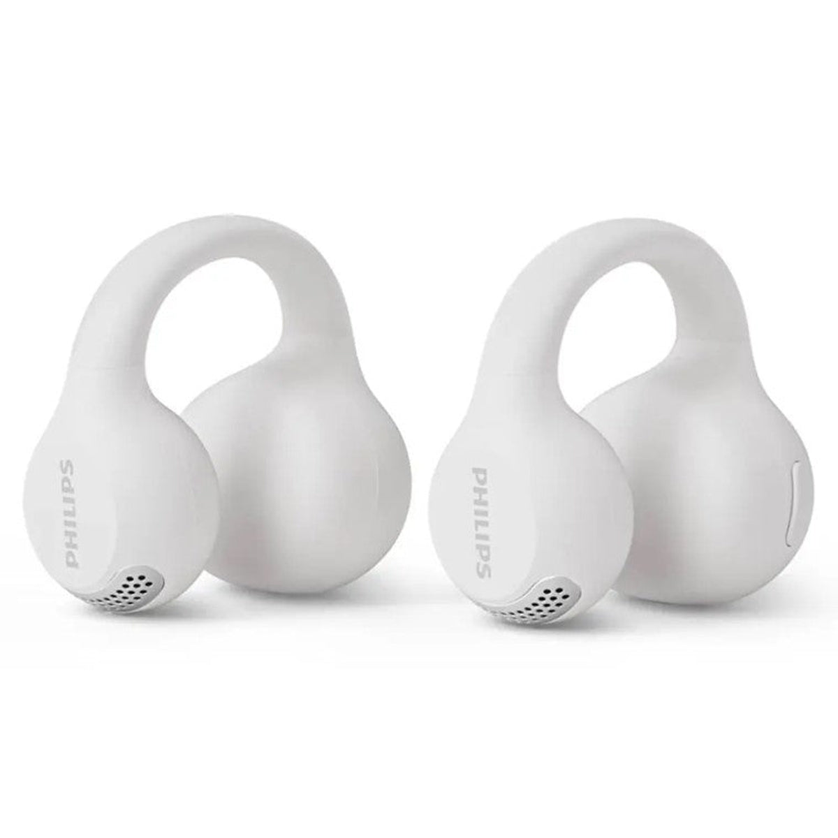 Taq2000 Wireless Open Ear Multipoint Earbuds | White