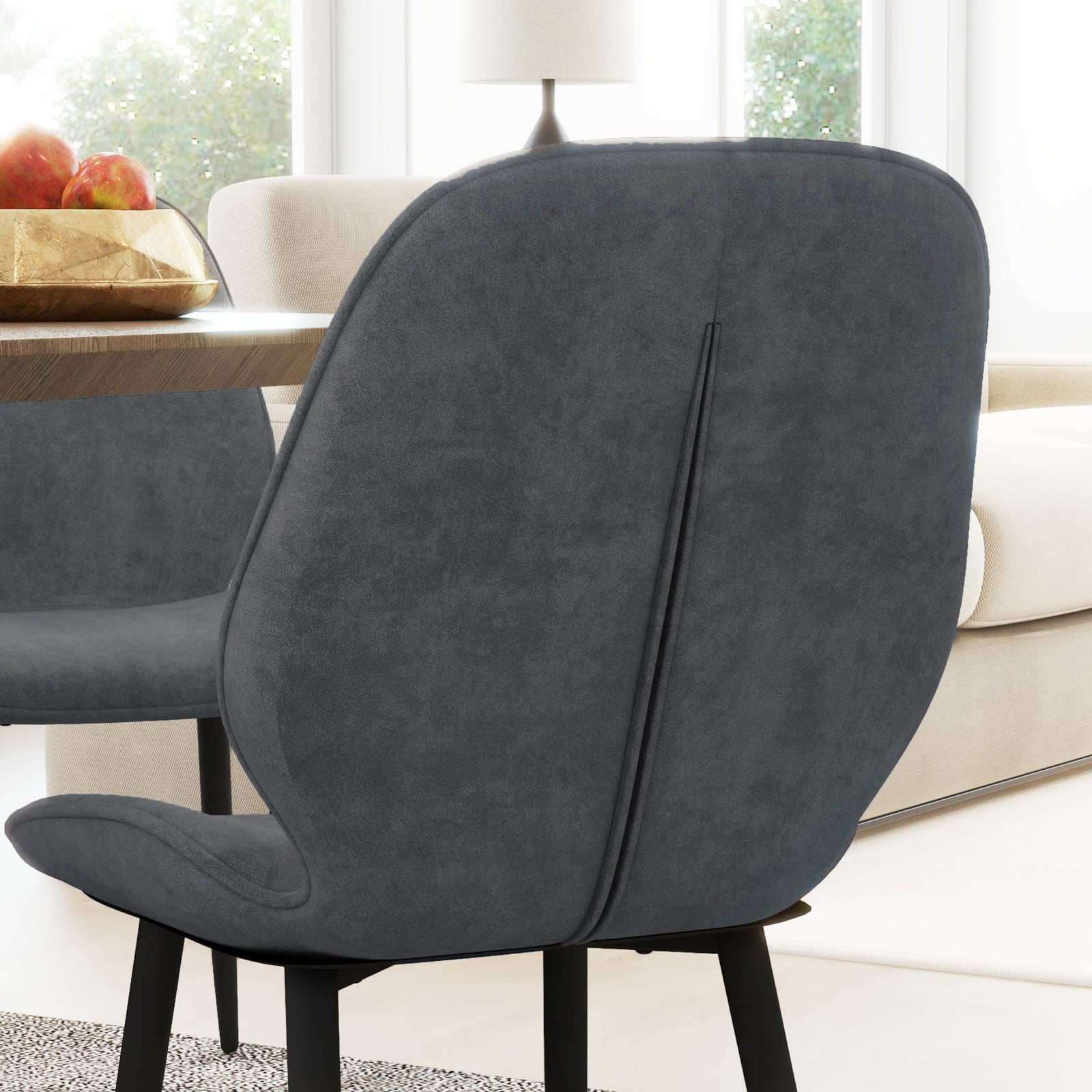 Dining Chairs Set Of 2, Upholstered Kitchen Chairs