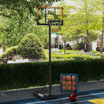 Basketball Hoop And Stand Adjustable Basketball Stand Net | Black