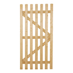 90cm W X 90/150/180cm H Garden Wood Fence Gate With Latch | 180cm