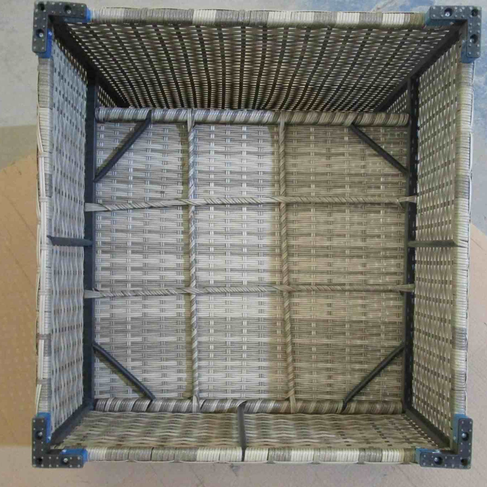 Outdoor Patio Furniture Set Weather Wicker Rattan Sofa Chair | Orange